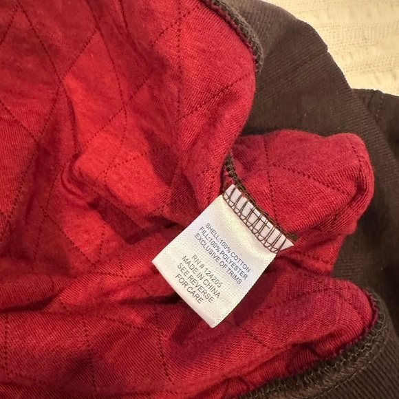 FX/Fusion Quilted Pullover Men’s XXL Brown Snap‎ Closure NWT - Picture 5 of 6